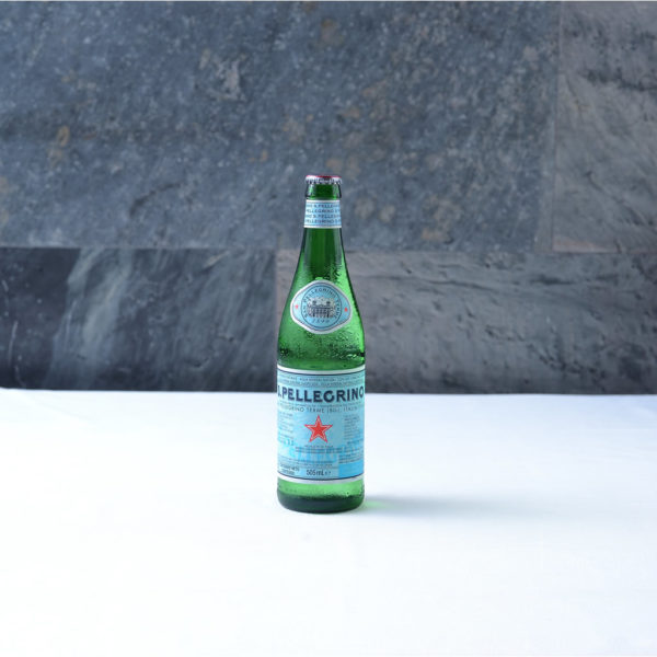 Botella agua Pellegrino 0,5l